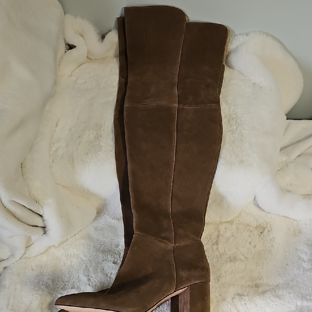 Louise et Cie Brown Over the Knee Boots